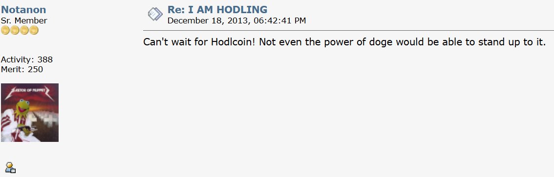 Mr HODL. tweet media