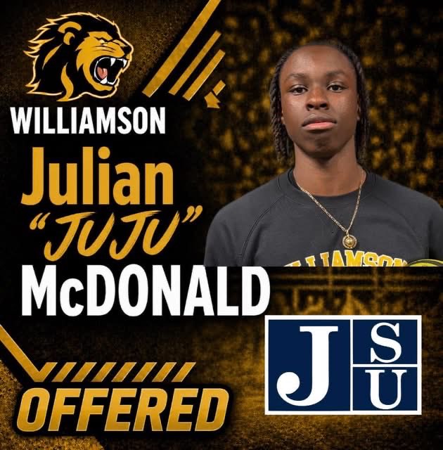 WHYNOTWHS's tweet image. 🚨🚨🚨 MAJOR MOVE 🚨🚨🚨
Thank you @GoJSUTigersFB for offering 4 Williamson Lions 🦁🔥

Allen | Lett McDonald | Broom 

PROGRAM SHOWING UP.
PROCESS WORKING.
#WhyNotWilliamson 
#WilliamsonFootball #TheeILove