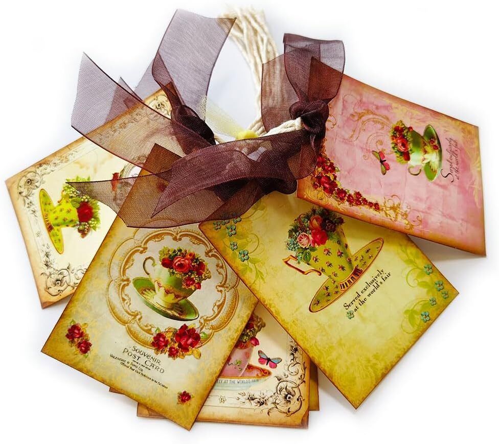 adorebynat's tweet image. Vintage Afternoon Tea Time gift tags by Adore By Nat — spring floral set of 8. Perfect for bridal showers, baby showers, birthdays or tea parties. Add a delicate, vintage finishing touch to gifts and favors. #VintageStyle #TeaParty amazon.com/dp/B078W68M9S