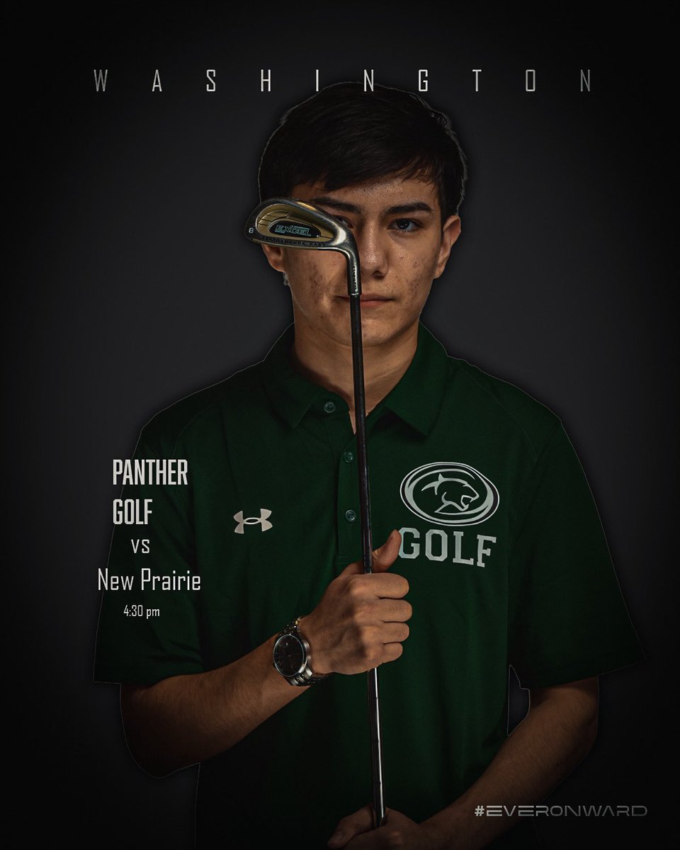 SBWashingtonHS's tweet image. Panthers vs Cougars, battle of the big cats
⛳️🐾⚫️🟢⚪️⛳️
⛳️ New Prairie
📍 Elbel Golf Course 
⏰ 5 pm
@sbwathletics @SBCSCAthletics 
#everonward #pantherpride