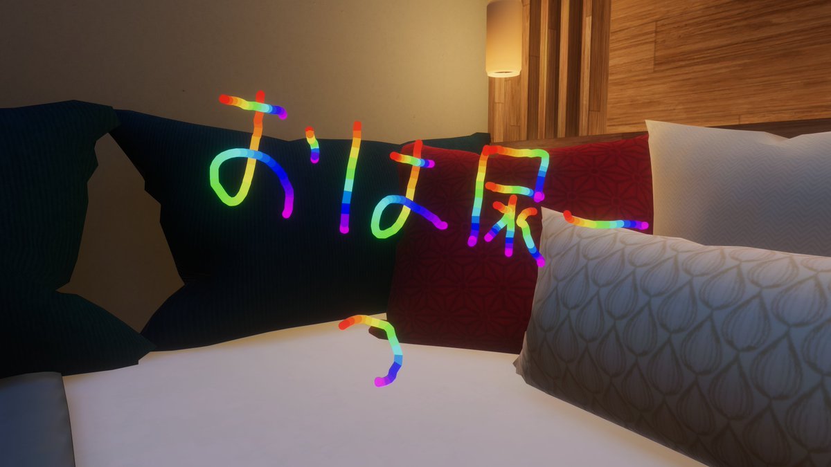 VRC_raizen8823's tweet image. おはよう～～！！みんなありがとう！
すごいね犬澤さん。名前なくても誰だかわかったよ。
#VRChat