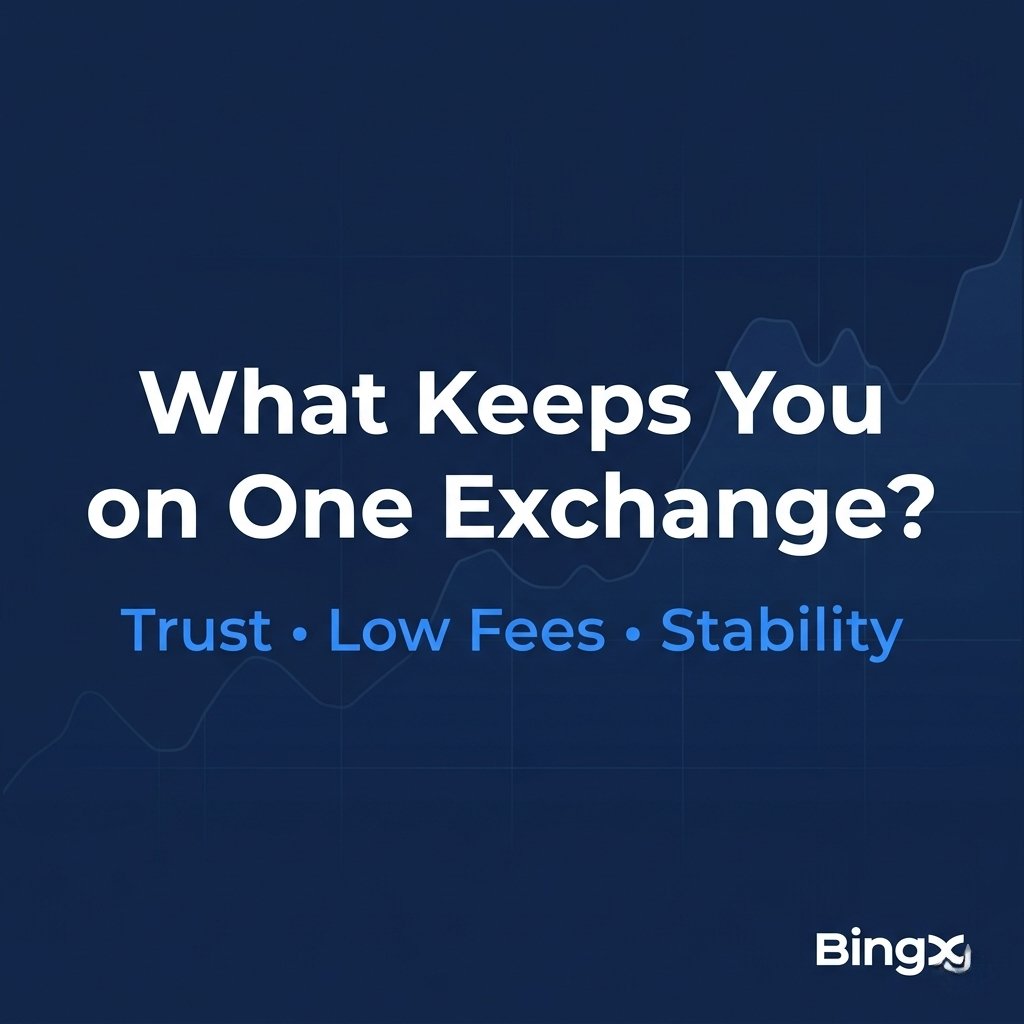 Iceaurax5's tweet image. Switching between exchanges used to feel normal.

It comes down to trust, fair fees, and stability in rough markets.

 That’s where platforms like BingX are starting to stand out with consistency.

What keeps you on one platform long term?

#crypto #UserRetention #BingX