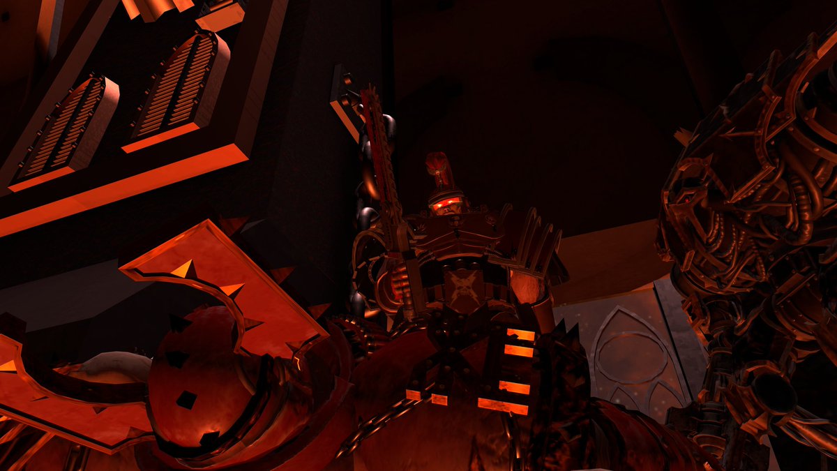 RThebeats's tweet image. Had a photoshoot with a friend in VR chat here's what i got #warhammer #vrchat #photoshoot