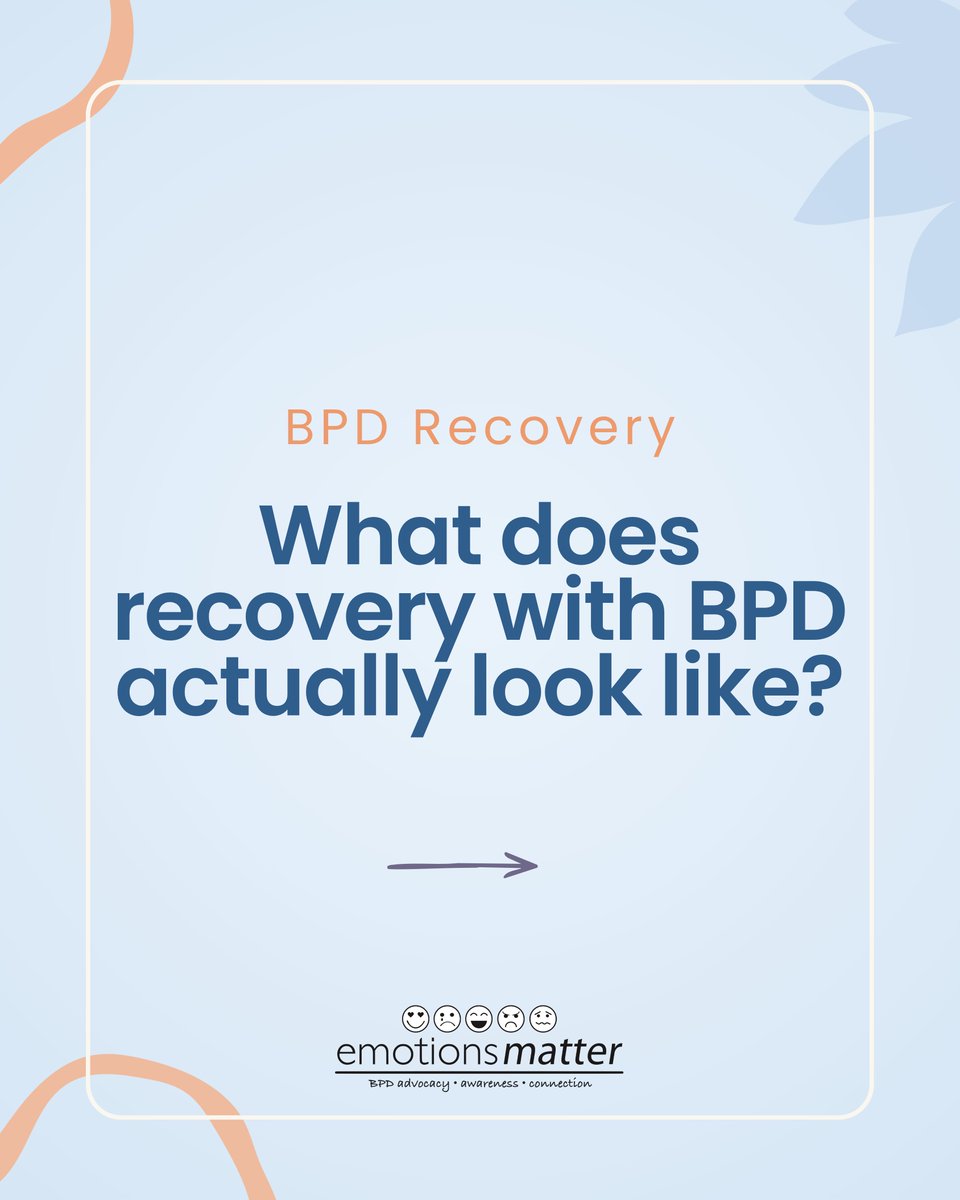 embpd's tweet photo. What does BPD recovery look like? There’s no one answer; it’s about finding what works for you.

Emotions Matter is hosting a 3-part live webinar series exploring different paths forward.

BPDFest26 starts tomorrow evening. https://t.co/Yr1D563ppM