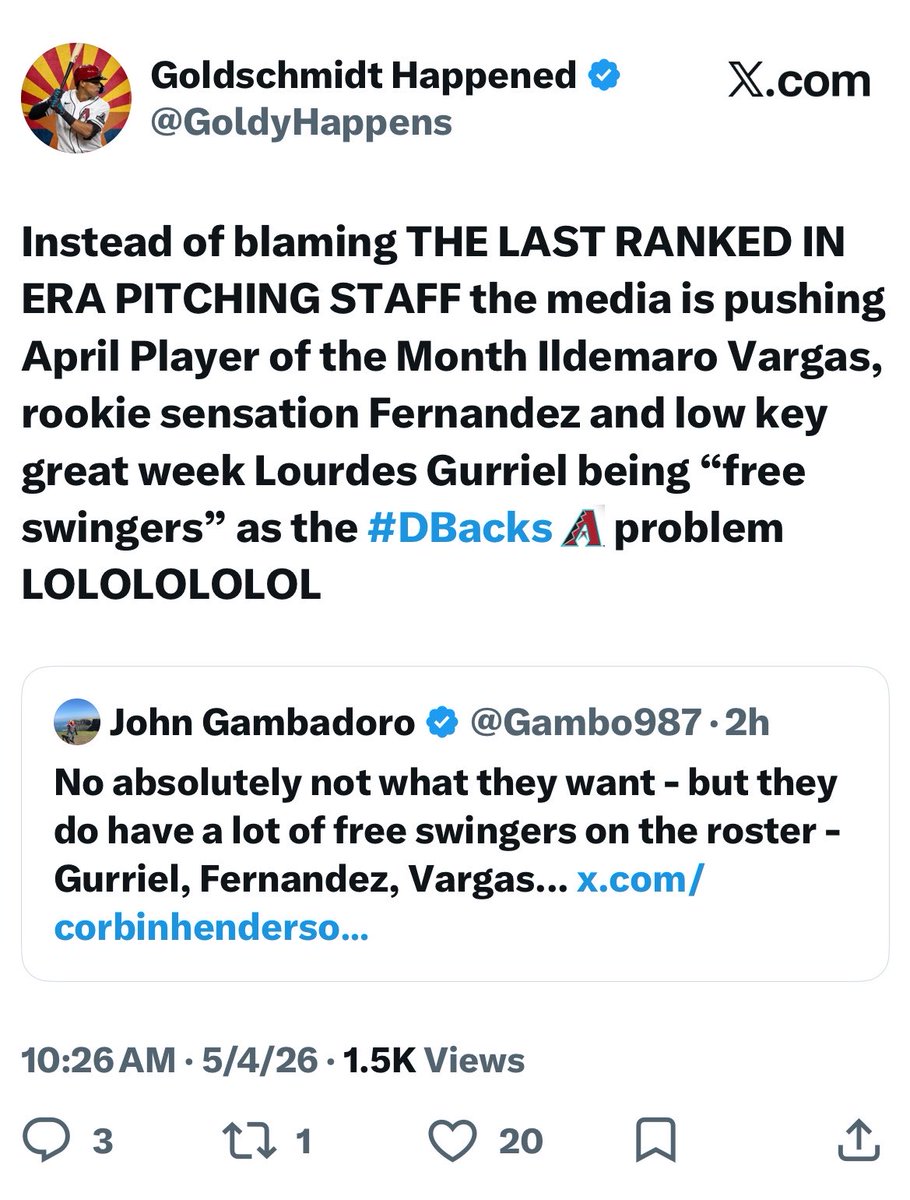 Goldschmidt Happened tweet media