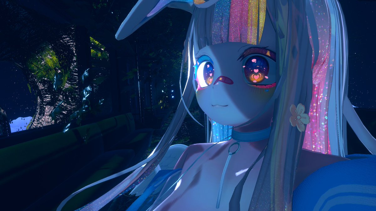 LolaNebula_ART's tweet image. I sometimes forget I'm a creature of the stars ⭐️⭐️⭐️
───── ⋆⋅☆⋅⋆ ─────
#Moe3d #VRChat #VRChatPhotography