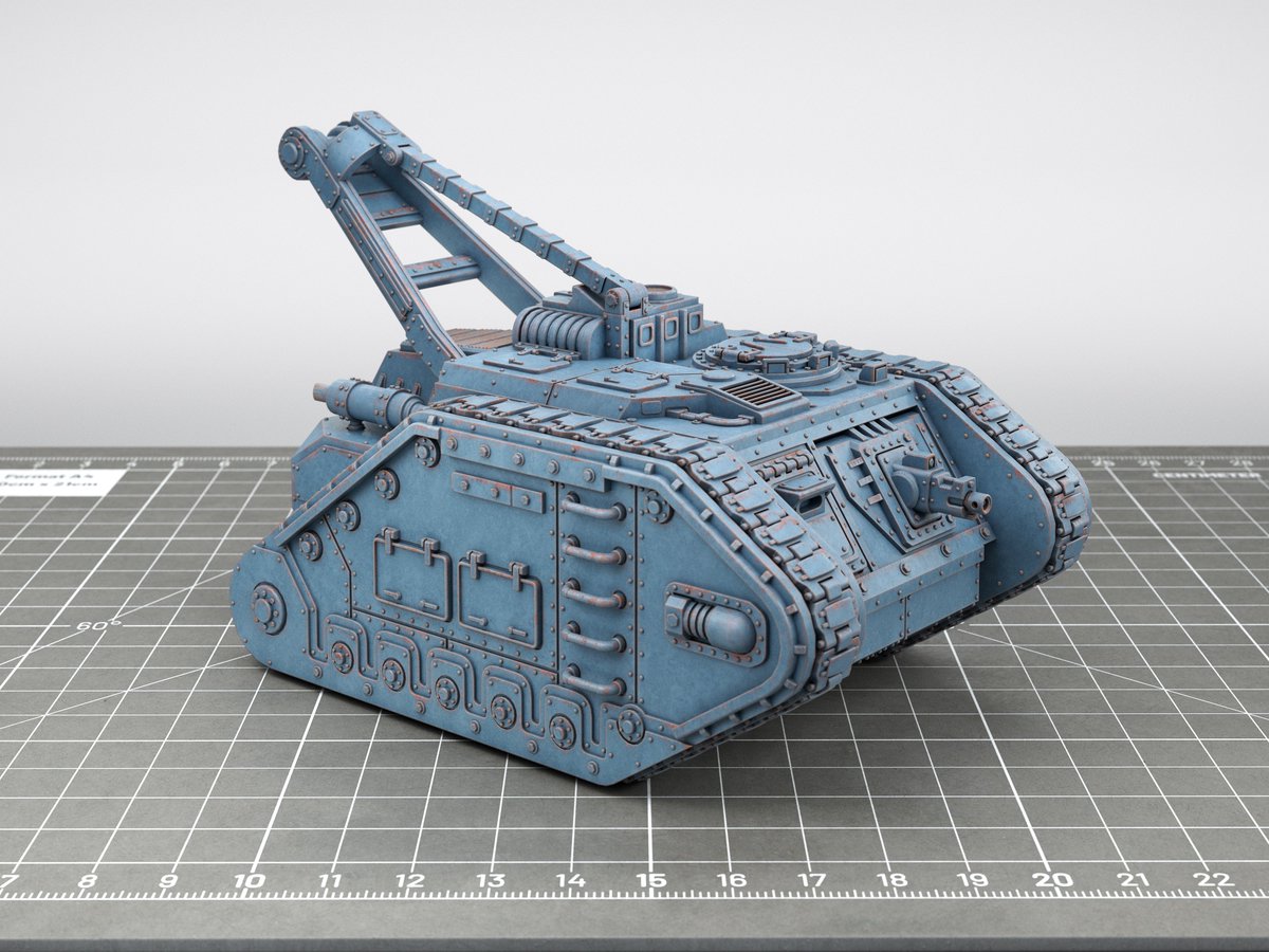 _VRabe_'s tweet image. Type-18M 'Atlan' Recovery Tank

I completely re-work my old model from scratch, significantly improving the level of detail and adding new options.

You can find this and other models on my Cults (link in profile).          

#3dprinting #tanks #stl