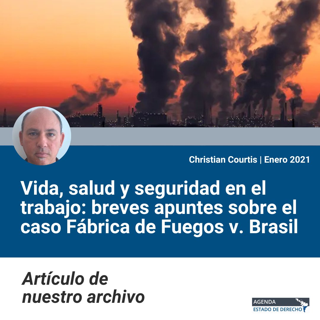 Agenda Estado de Derecho tweet media
