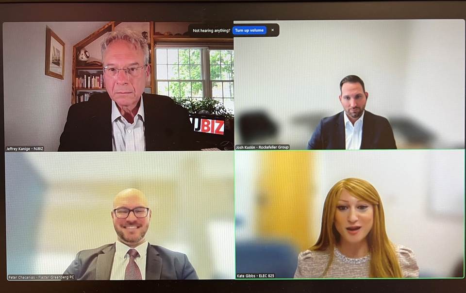 Flaster's tweet image. Flaster Greenberg’s Peter Chacanias recently joined @NJBIZ’s Construction &amp;amp; Development panel to discuss the challenges shaping New Jersey’s building landscape, including rising costs, labor shortages and aging infrastructure. #Construction #RealEstate #LandUse #NJBiz #NewJersey