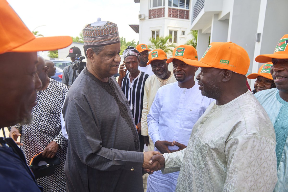 ADCNorth's tweet photo. BREAKING: Leading ADC Presidential Aspirant, Mohammad Hayatu-Deen (@Mohayatudeen) has inaugurated 36 State Campaign Coordinators!

Game on! https://t.co/M92XNTCpNO