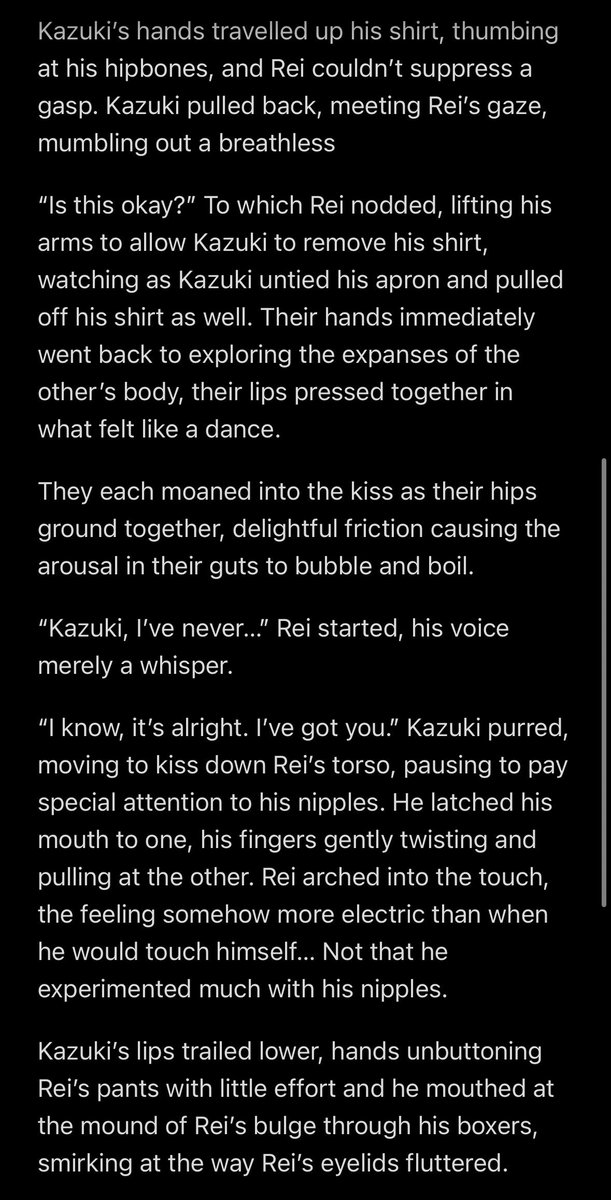 YRF0X's tweet photo. the secret third chapter of one of my fics. https://t.co/RZyVPBW9Is