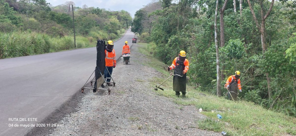 Rutadelestepa's tweet image. 🌿✨ Acción verde en marcha ✨🌿 Se realizó limpieza de vegetación y recolección de desechos en el km 95+870 (La Reserva), tramo LD – PY.
💪 Gracias al esfuerzo conjunto seguimos cuidando nuestro entorno y promoviendo una #RutaLimpia 🌍♻️

#RutaDelEstepa #MedioAmbiente #LaReserva