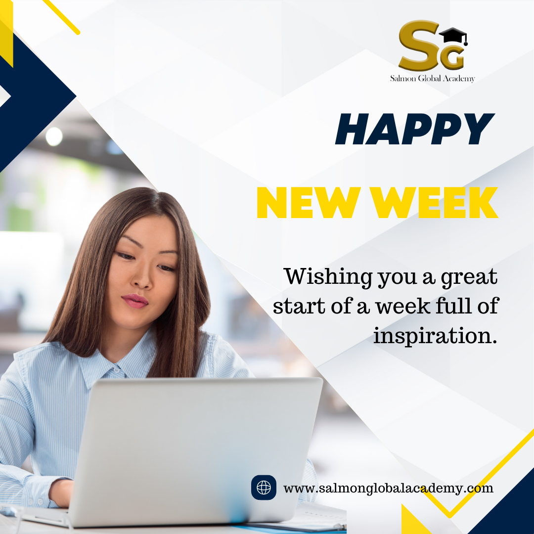SalmonGlobal's tweet image. Stay positive, stay focused, and make this week amazing! ✨

What’s one thing you’re looking forward to this week? Let’s inspire each other! 💬👇

#NewWeek #StayInspired #MondayMotivation