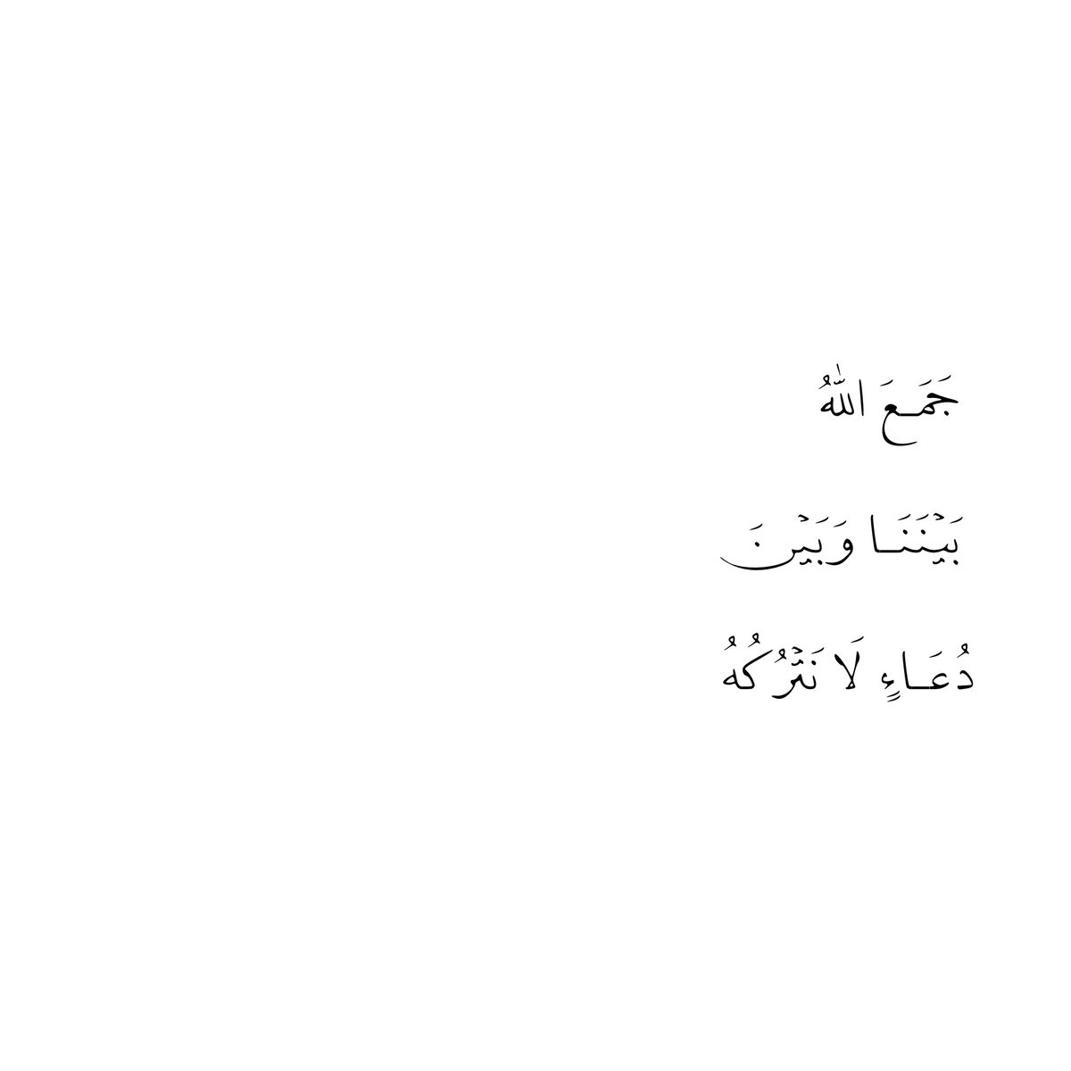 __11zxx's tweet photo. جَمَـعَ اللهُ بَيْنَنَـا وَبَيْـنَ دُعَـاءٍ لَا نَتْرُكُهُ❤️ https://t.co/g6I8viMdbt