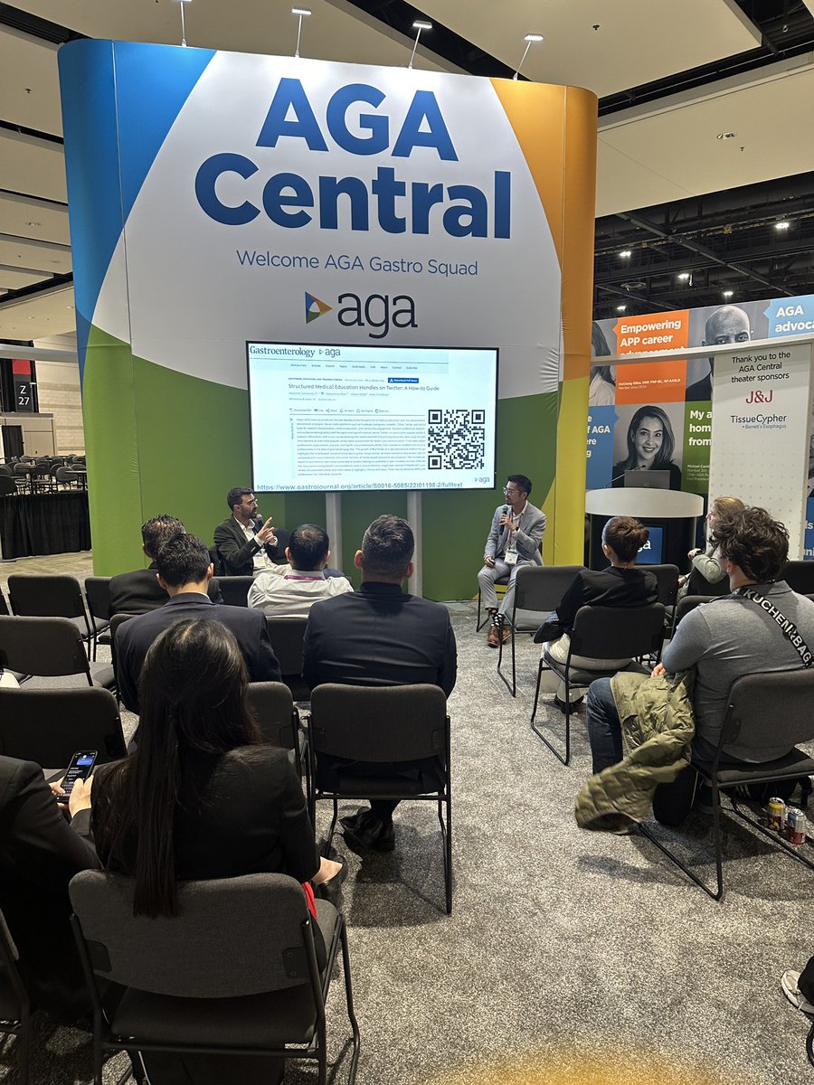 CeliacBeast's tweet photo. Omg it’s @doctornikkid talking about how to promote yourself as a GI. Do these doctors know they’re in the midst of greatness? @RainbowinGastro @AmerGastroAssn https://t.co/3iOnhlQeMH