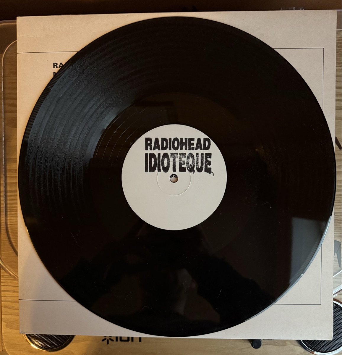 Andrew__RR's tweet photo. https://t.co/0RF43NXytl

#Radiohead record #kidA #idioteque up for sale https://t.co/FR4k47ZNgu