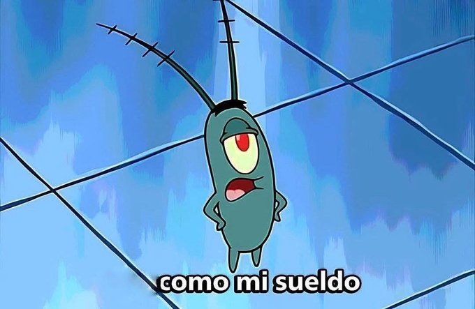 - mi jefe: “tu rendimiento en el trabajo deja mucho que desear…” 

- yo: