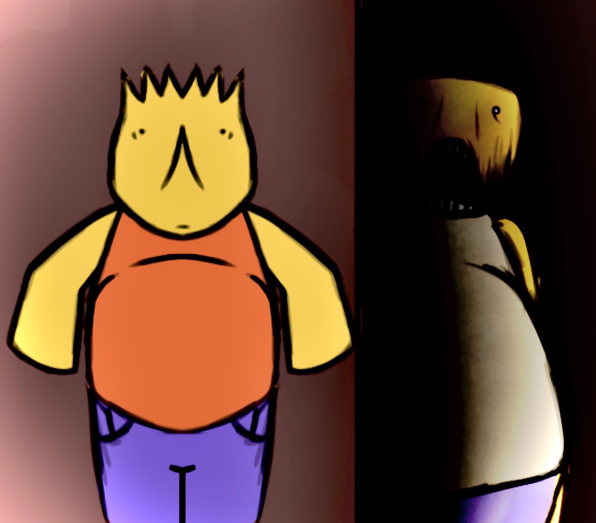 theaetheon111's tweet image. Look out

#roblox #horror #simpsons
