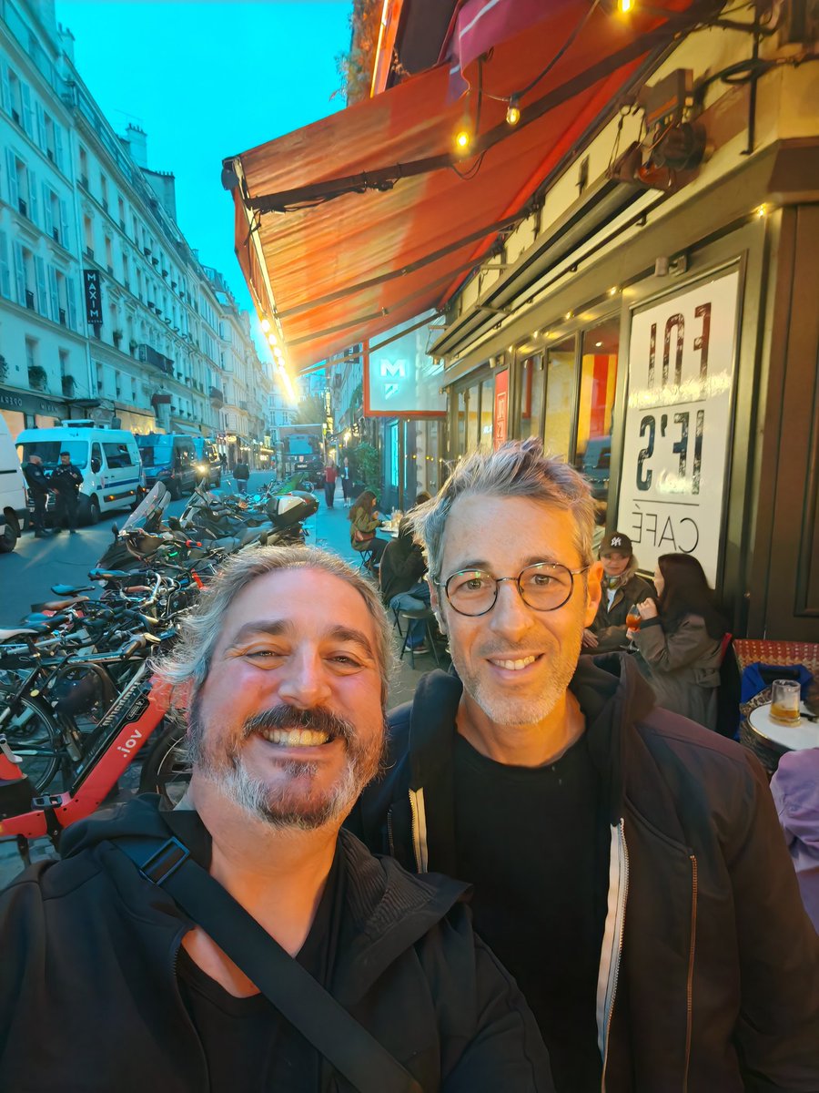 avec le fils de Jean-Jacques Goldman 👍