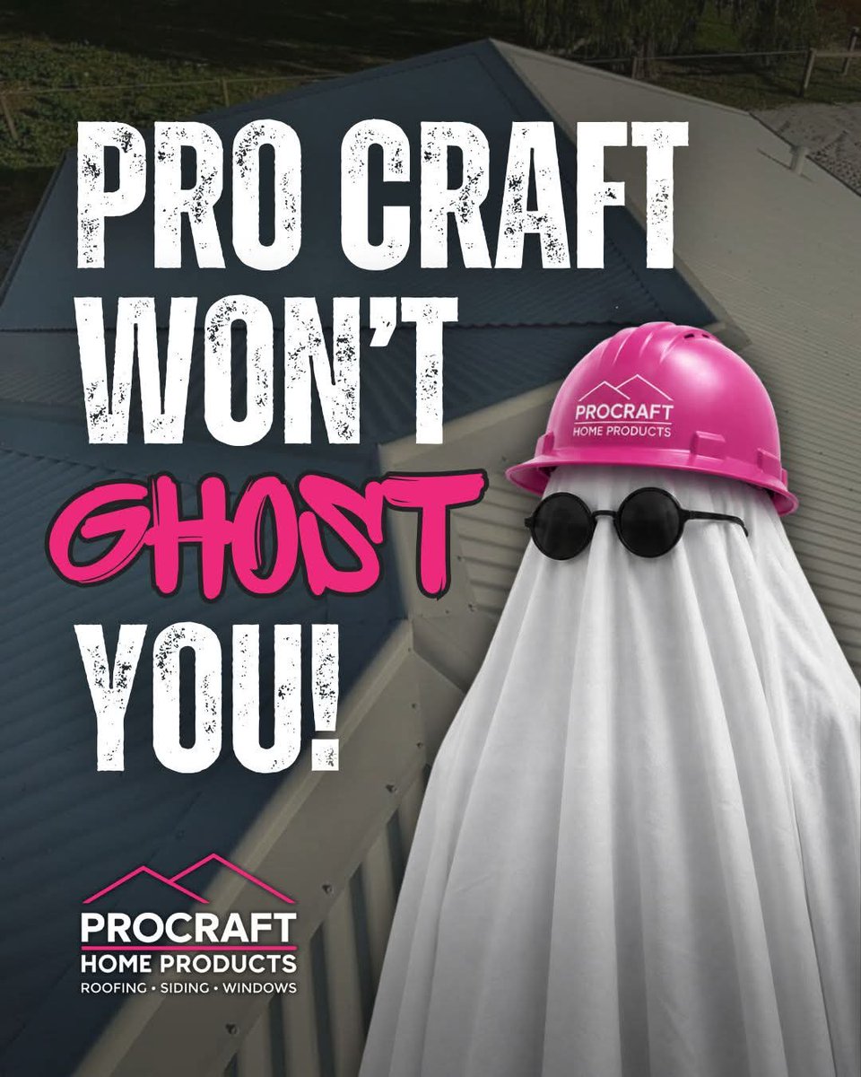 Procrafthomepro's tweet photo. Are you still waiting for a call back from the contractor who looked at your roof weeks ago?

Pro Craft Home Products Won't Ghost You!

Stop waiting for a call that isn’t coming. Call Pro Craft Home Products for a free estimate without the drama.

☎️ 419-475-9600 https://t.co/DuIaJkLK0k