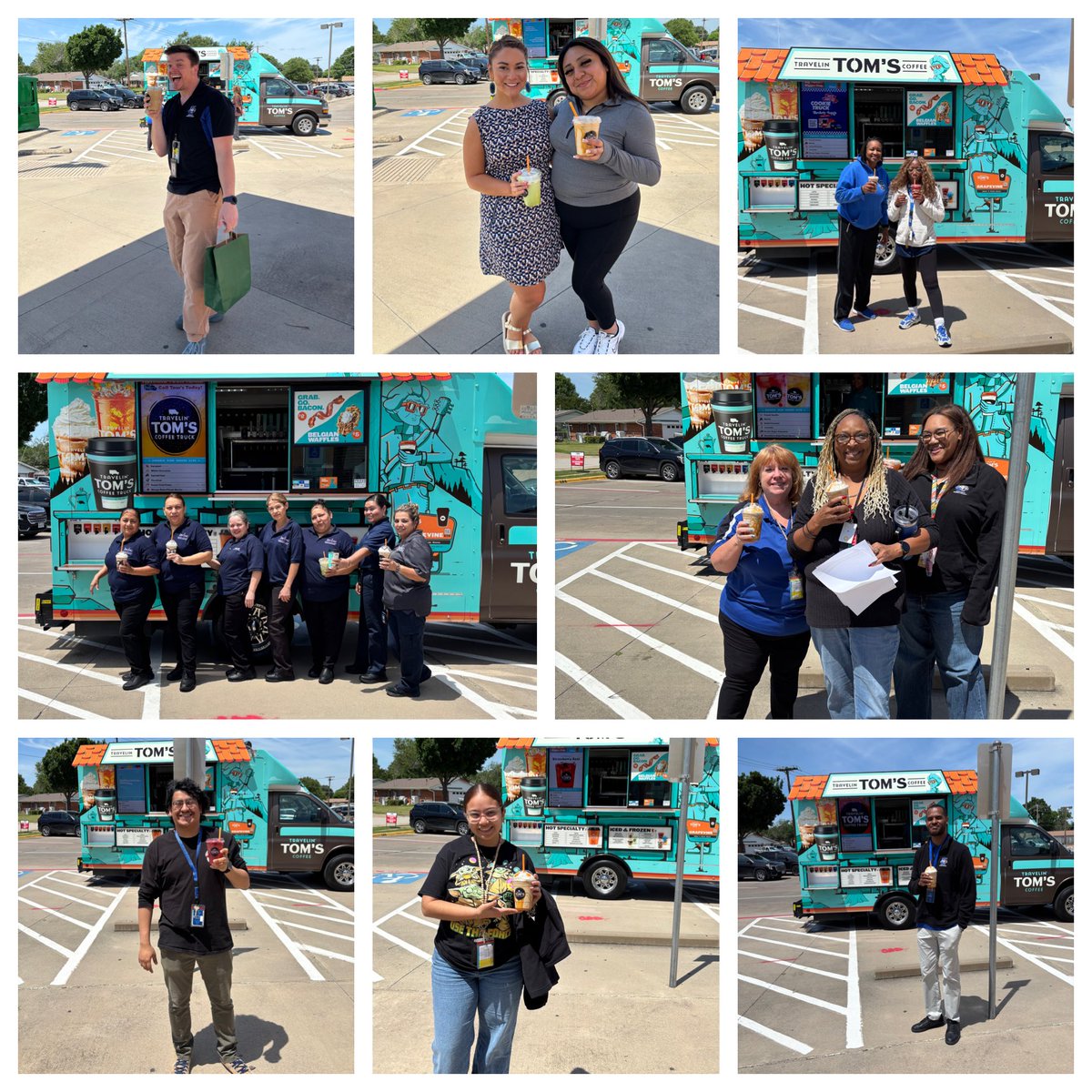Manny_Espino's tweet image. Teacher Appreciation Week got off to a galactic start at @Crockett_MS! Today’s feature: @travelin_toms ☕️ 🚚🥤! May the Force (&amp;amp; your favorite drink) be with you! Our AMAZING teachers deserve a treat that’s out of this world. 💫 I ❤️ my TEAM! #WhateverItTakes #ExcellenceInAction
