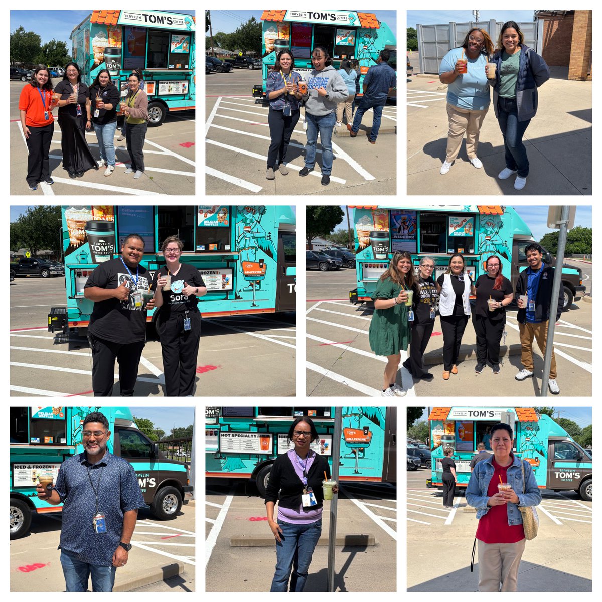 Manny_Espino's tweet image. Teacher Appreciation Week got off to a galactic start at @Crockett_MS! Today’s feature: @travelin_toms ☕️ 🚚🥤! May the Force (&amp;amp; your favorite drink) be with you! Our AMAZING teachers deserve a treat that’s out of this world. 💫 I ❤️ my TEAM! #WhateverItTakes #ExcellenceInAction