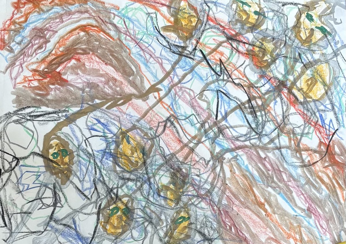Jacob_brown_art's tweet image. Before and after #drawing #abstractart #cerebralpalsy #pittsburgh #digitalartabstract