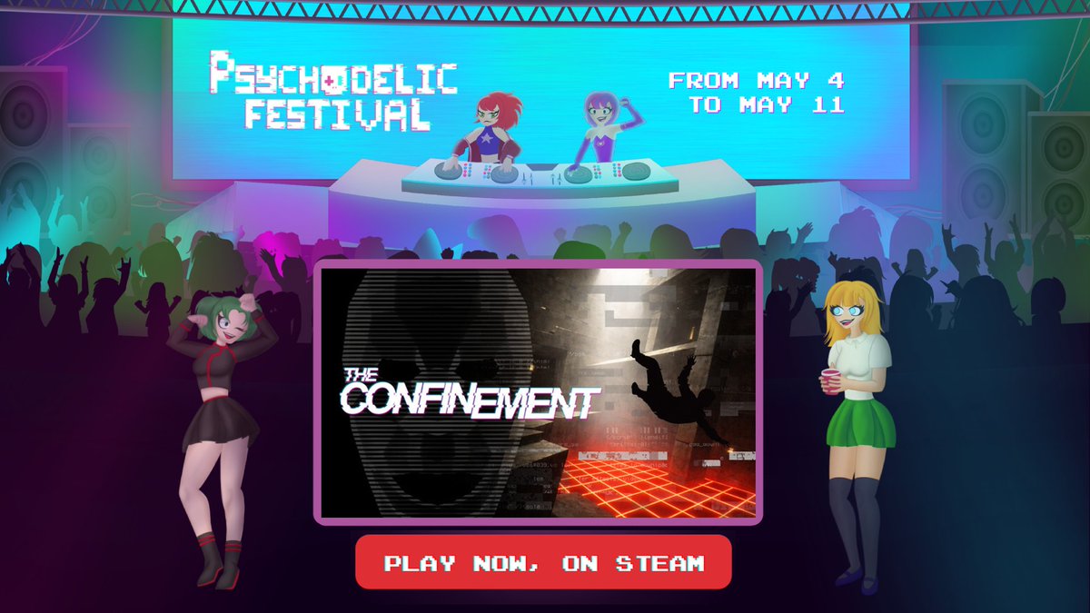 Mr. Dev Studio - BUY THE CONFINEMENT on Steam tweet media