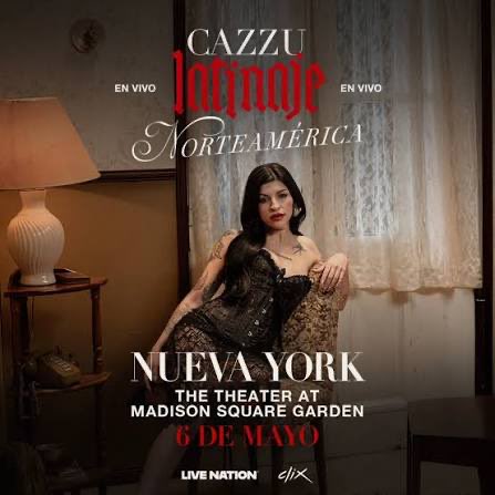 ‼️ #NewYork are you READY?! ‼️

#Cazzy is coming your way to present “Latinaje en Vivo” THIS WEDNESDAY May 6th at the <a href="/InfosysTheater/">Infosys Theater at MSG</a> 

#MadisonSquareGarden  
#NY 🗽 <a href="/cazzuoficial/">Cazzu™</a> 

                                                        nodal point
