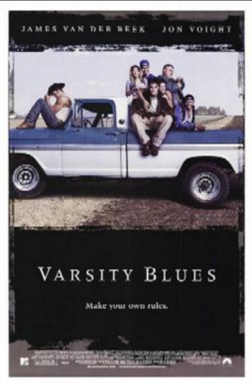 DayDrinkingPod's tweet photo. Film posters for this week's Classic Hollywood picks. The theme is... Football: The Longest Yard (1974) and Varsity Blues (1999). Which film are you most looking forward to? https://t.co/6MBO4kjefb