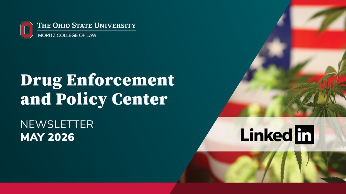 Drug Enforcement and Policy Center at Ohio State tweet media