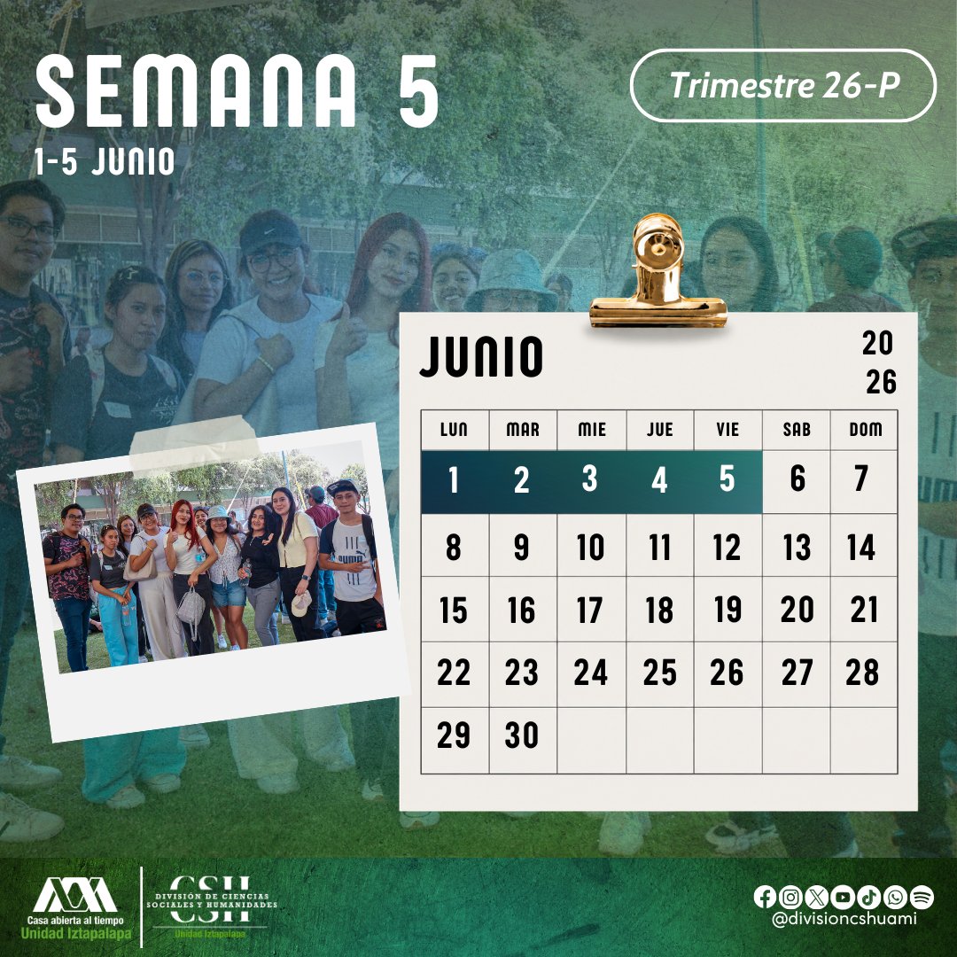 divisioncshuami's tweet photo. 🗓️ 𝗦𝗲𝗺𝗮𝗻𝗮 𝟱
.
🔥 “A mitad del camino, decides si te rindes o te reajustas.”
Semana clave, panteras 🐾
Evalúa, corrige y sigue.
.
Todavía estás a tiempo de mejorar todo. 📊💚
.
#DCSH #SoyCSH #UAMI https://t.co/lQh9TVJ2Mo