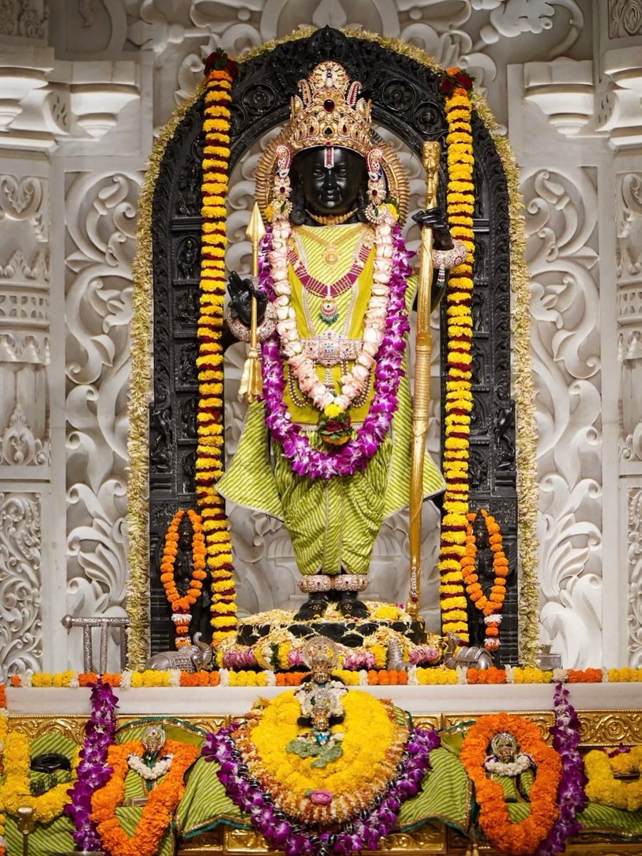 Zee24Kalak's tweet photo. અયોધ્યાથી કરો શ્રી રામલલ્લાના અલૌકિક દર્શન...

#JaiShriRam #RamMandir #Ayodhya #RamLalla #ayodhyarammandir #rammandirayodhya #RamTemple #Ramm #RamTempleAyodhya https://t.co/QwrJdGPFtA