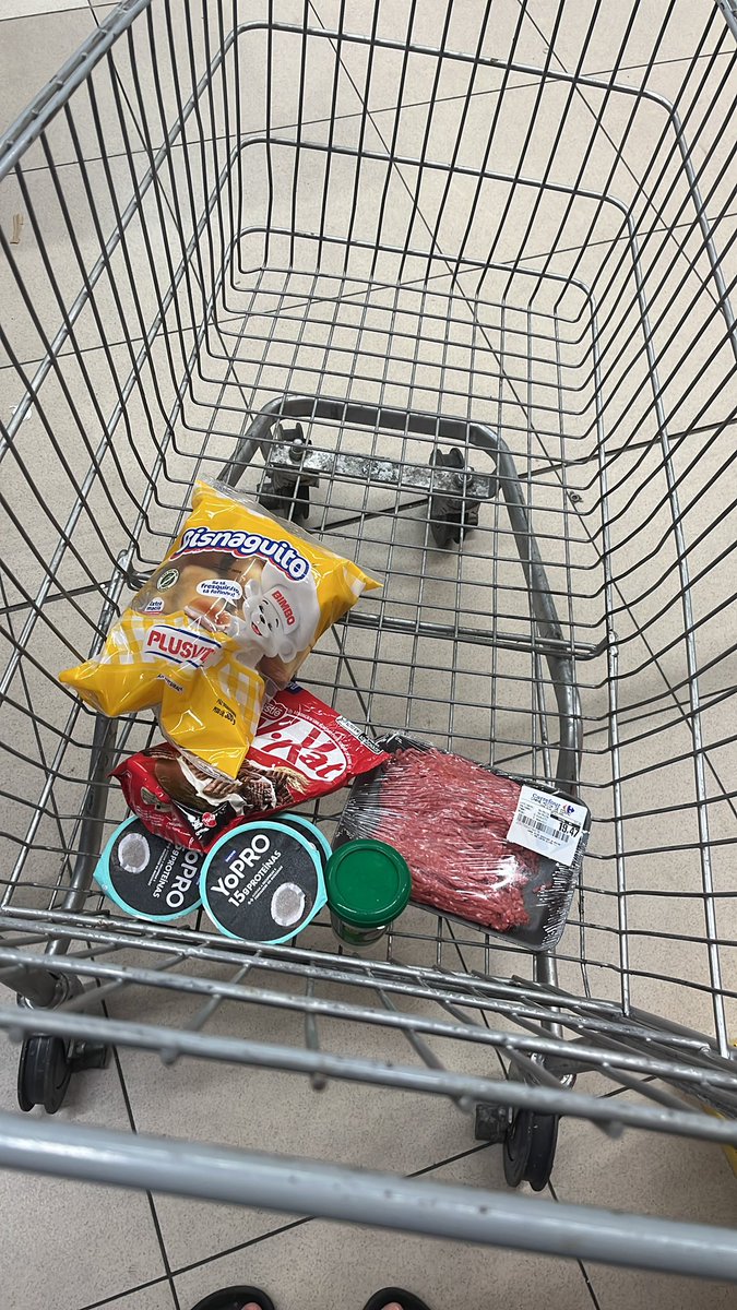 minha comprinha pra passar a semana, a carne é pra minha gata