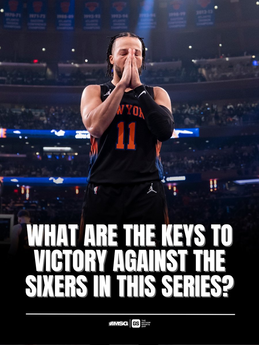 KNICKS ON MSG tweet media