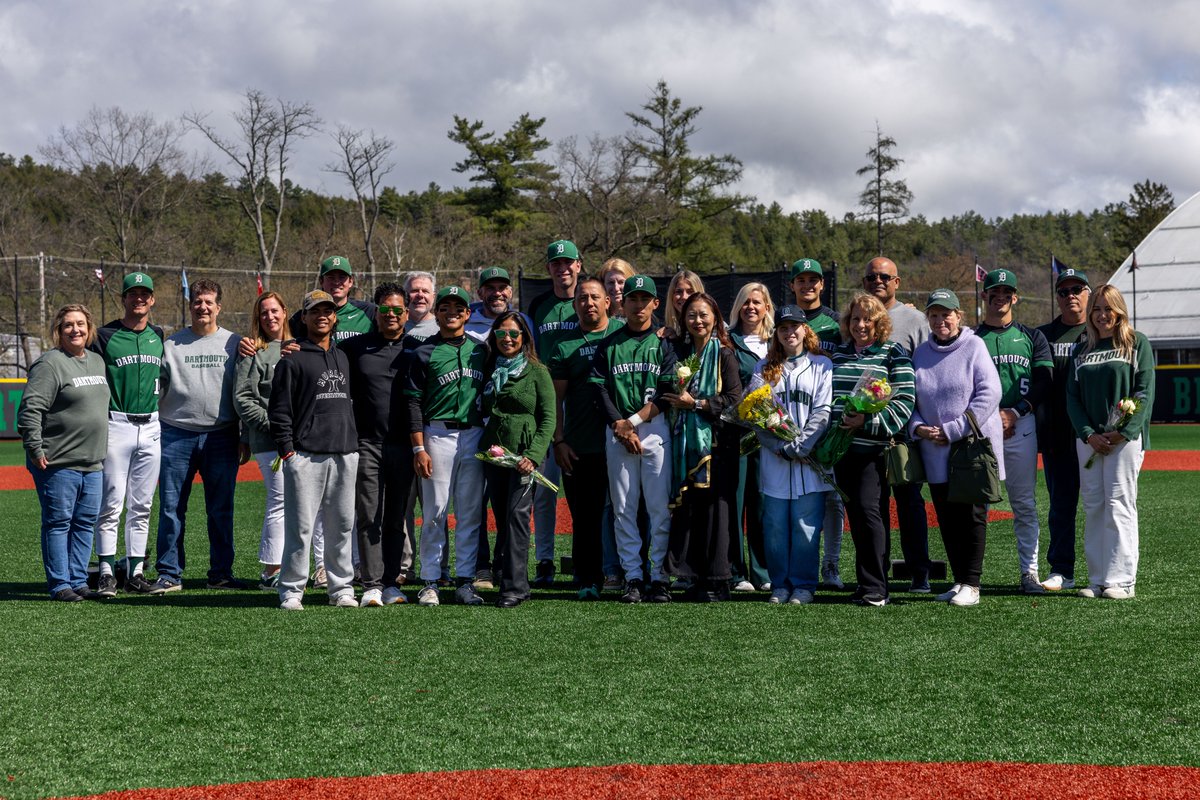 BigGreenBSB's tweet photo. Congratulations to our Class of 2026 - thank you for all your dedication to Dartmouth Baseball!

#GoBigGreen | #TheWoods https://t.co/Tjq4iZxbKb