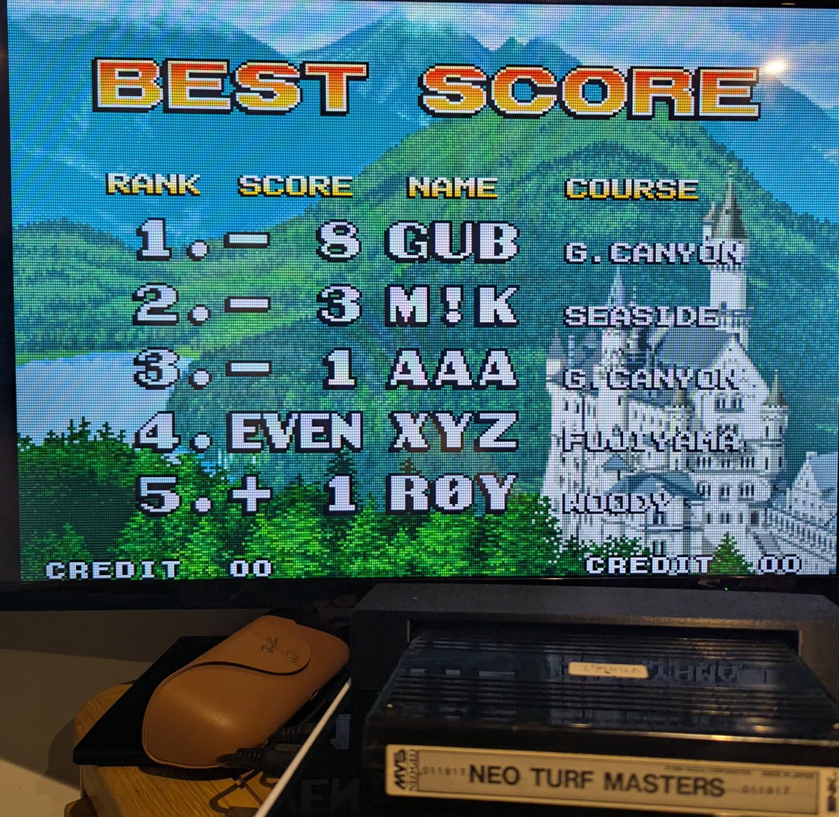 retrogubb's tweet image. Turf masters has been conquered!
However, I could play this over and over again, as its one of THE most addictive games on the system!
#neogeo #snk #arcade #retrogaming #retrogames