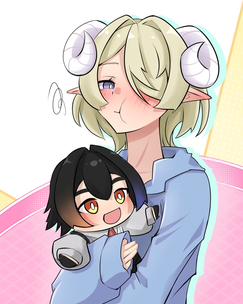 ImLowIncome's tweet photo. i did this @karatrys fanart

looks like goat horns so i imagine her kinda sleepy

#karacature https://t.co/M5R2VpM9Y4