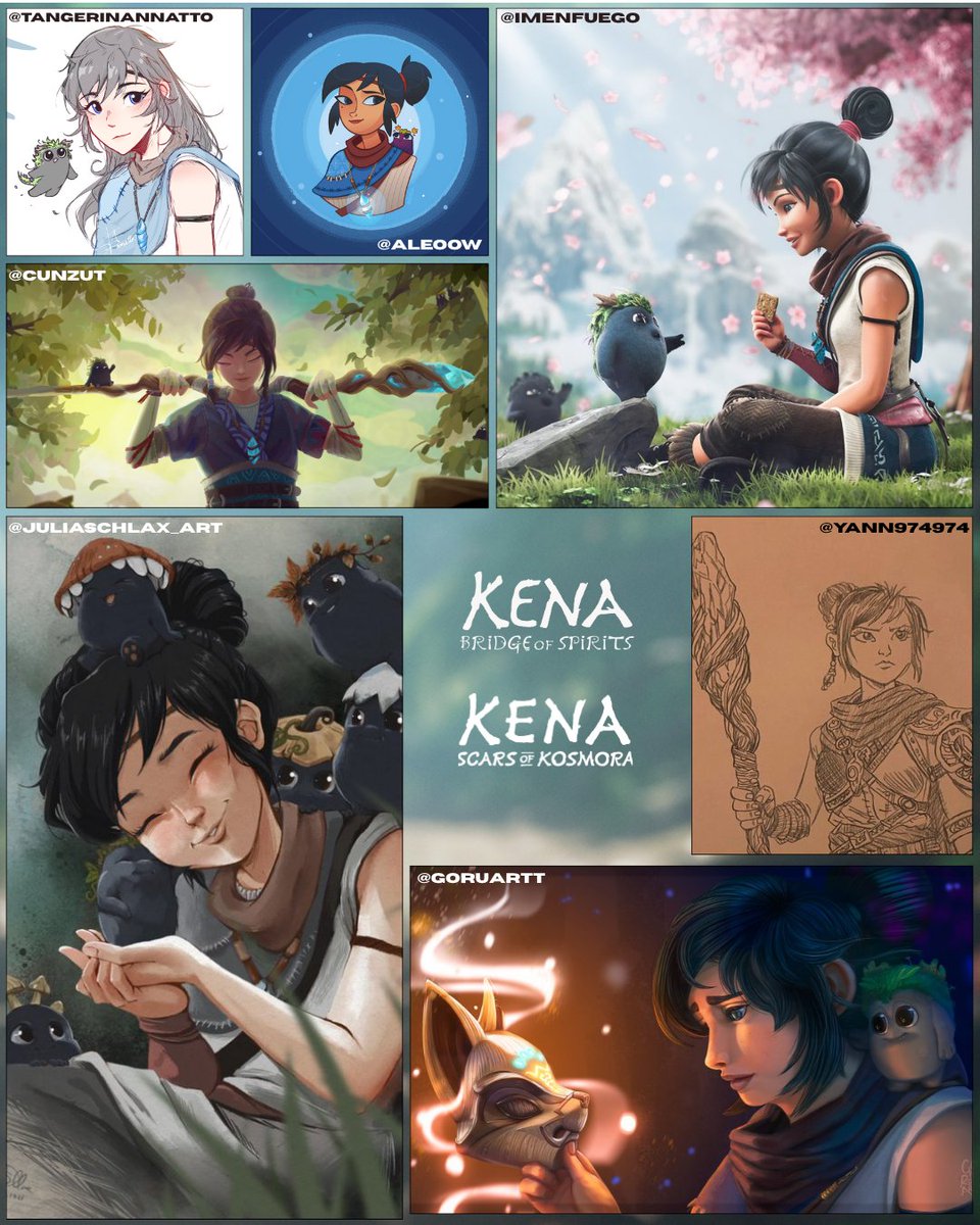 Kena: Bridge of Spirits 🧡 Kena: Scars of Kosmora tweet media
