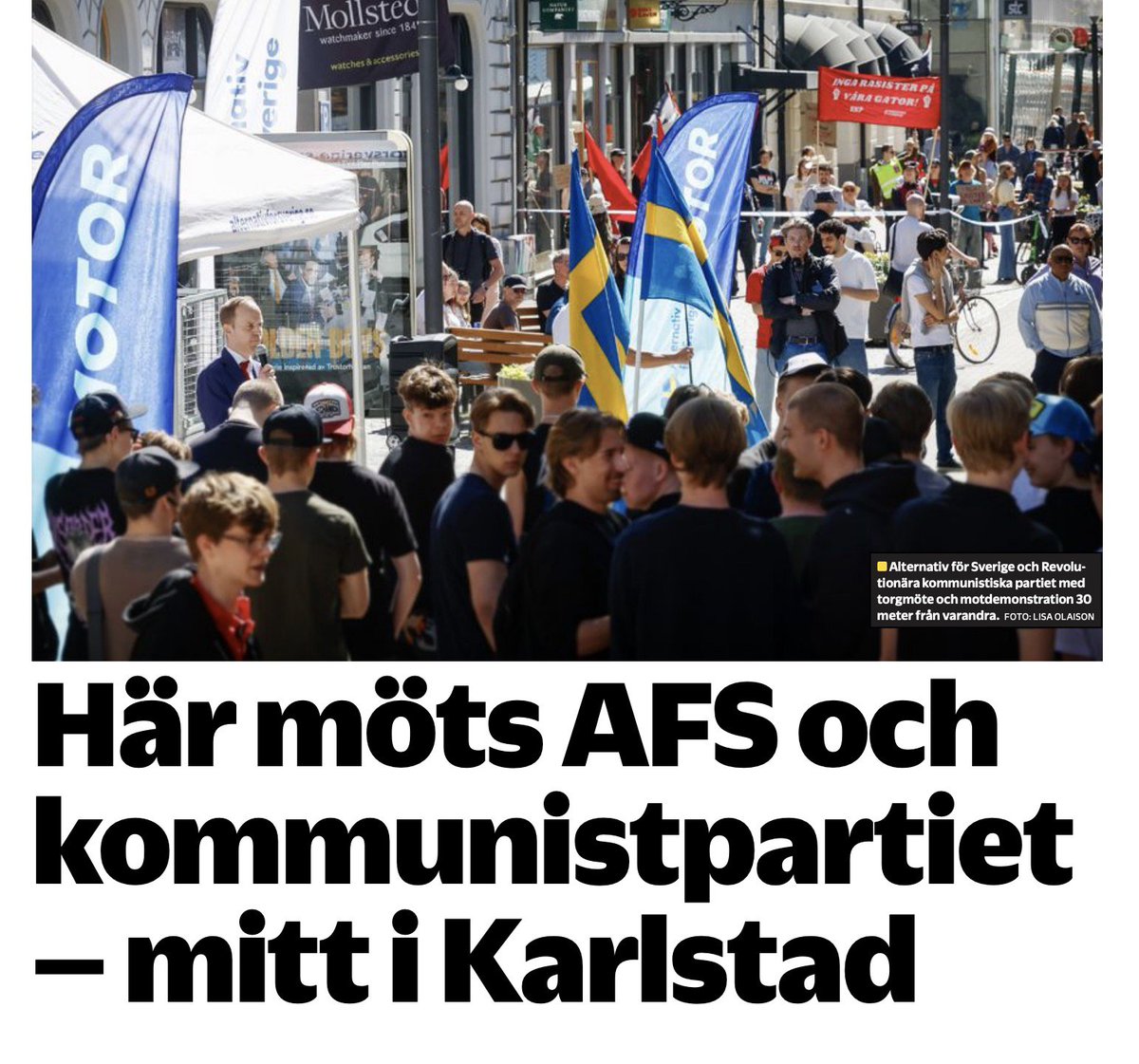 Alternativ för Sverige tweet media
