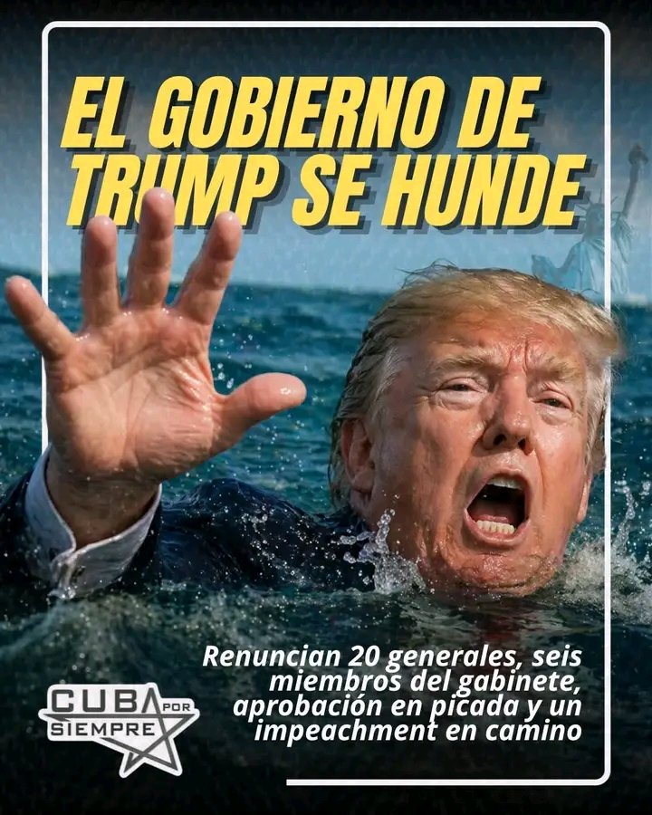 Abajo el Gobierno imperialista de #TrumpPedófilo #CubaEstáFirme #VillaClaraConTodos