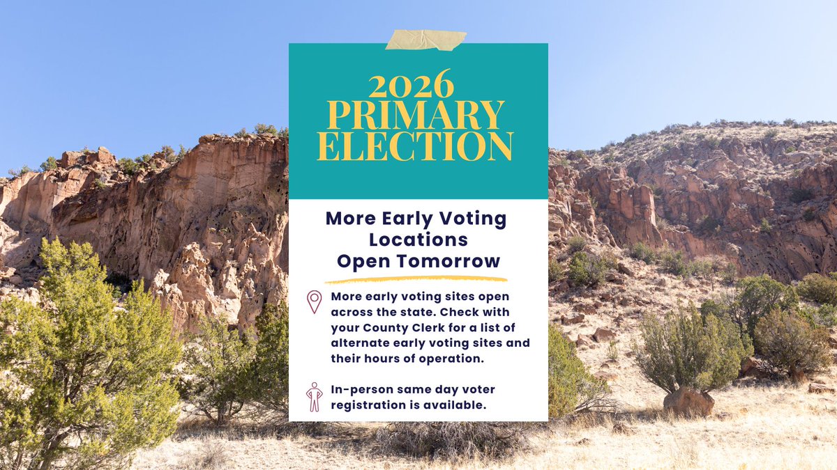 New Mexico Secretary of State tweet media