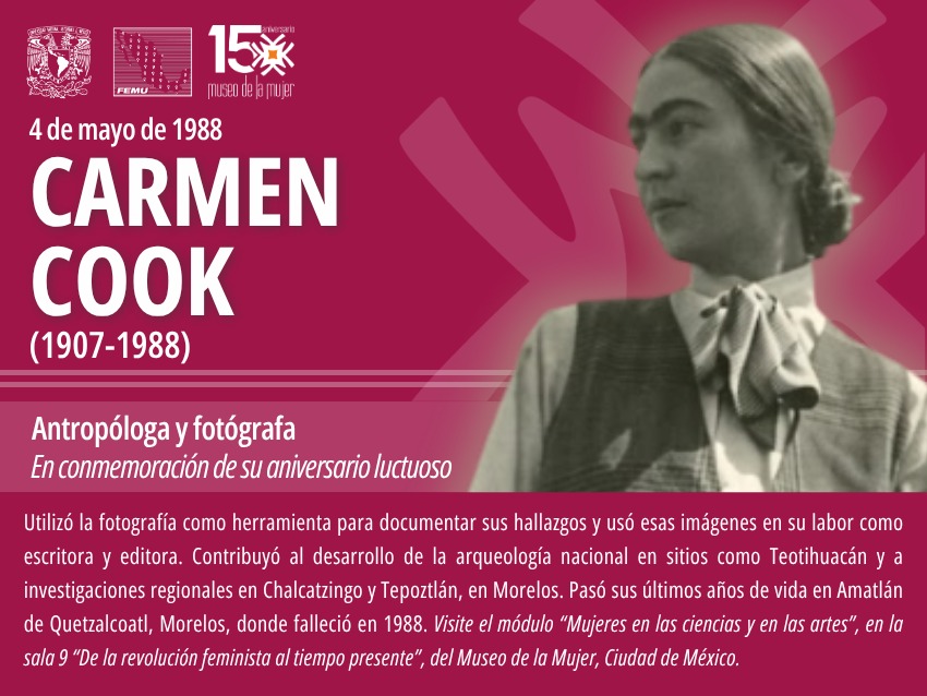 museodelamujer's tweet image. #HOY reconocemos el legado de Nettie Stevens y Carmen Cook, pero también conmemoramos la publicación de la Ley General de Transparencia y Acceso a la Información Pública en México y recordamos la represión a las mujeres por la Inquisición. 

#Efemérides #MuseoDeLaMujer