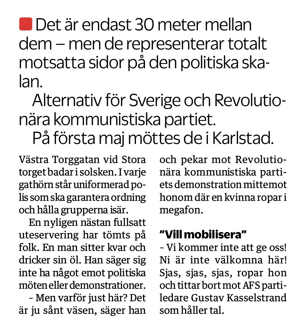 Alternativ för Sverige tweet media