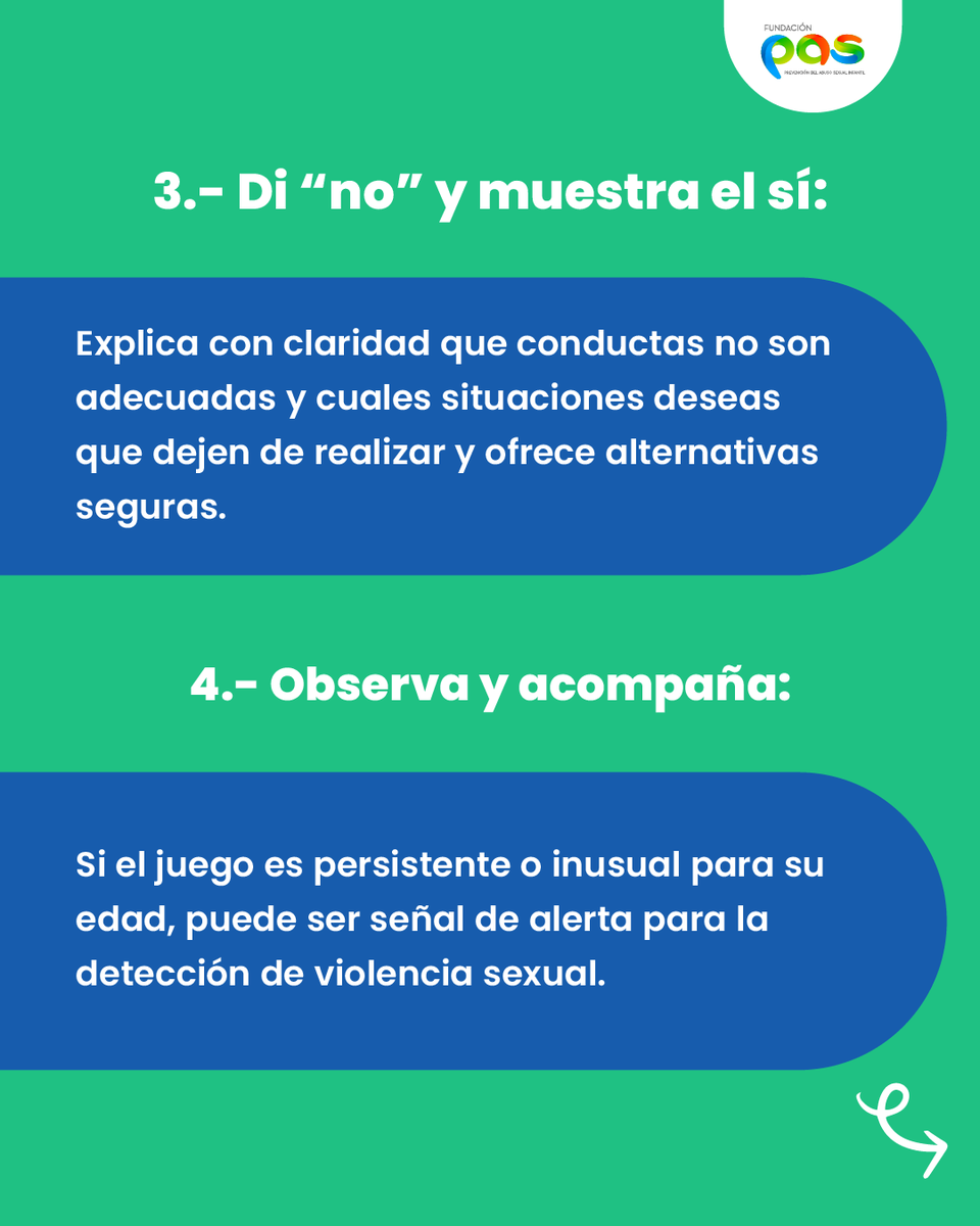 FundacionPAS's tweet photo. Acompañar estos momentos con calma y claridad hace toda la diferencia. Más que reaccionar, se trata de guiar, enseñar límites y estar presentes para identificar cuándo algo requiere mayor atención. 
La prevención también se construye en lo cotidiano.

#PASenAcción #FundaciónPAS https://t.co/LYFTSy2Nz6