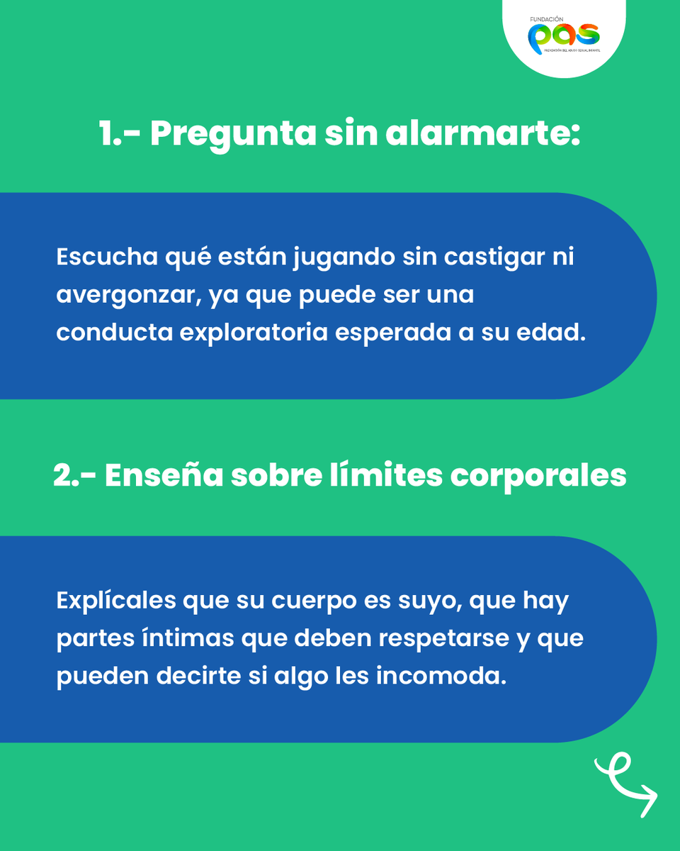 FundacionPAS's tweet photo. Acompañar estos momentos con calma y claridad hace toda la diferencia. Más que reaccionar, se trata de guiar, enseñar límites y estar presentes para identificar cuándo algo requiere mayor atención. 
La prevención también se construye en lo cotidiano.

#PASenAcción #FundaciónPAS https://t.co/LYFTSy2Nz6