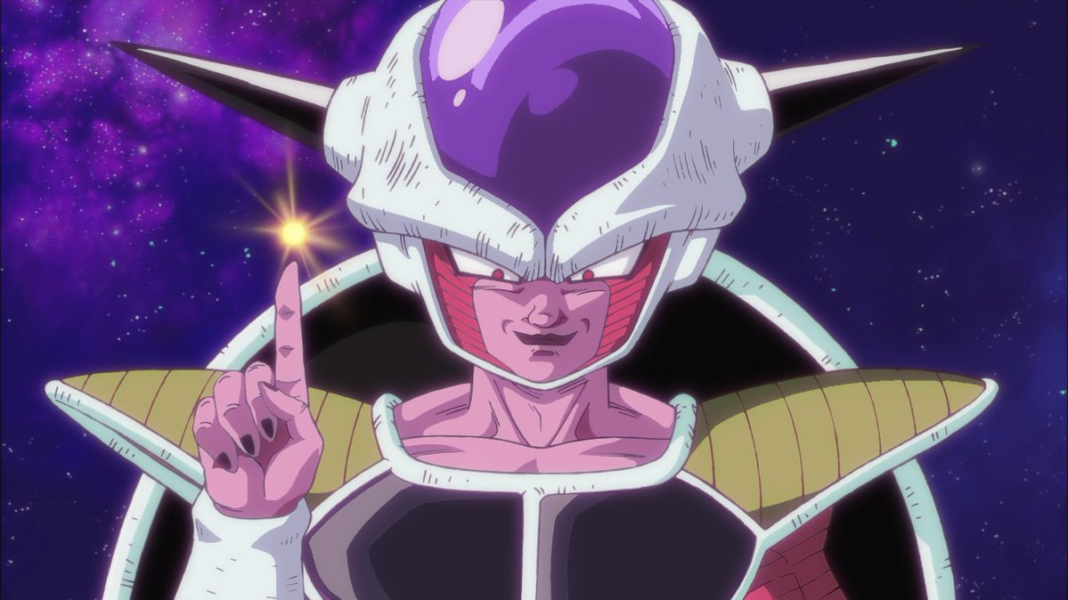 ambvibe's tweet image. Pequeño edit a un frame de Freezer cambiándole los colores y composición
#Dbz #DragonBall #Frieza