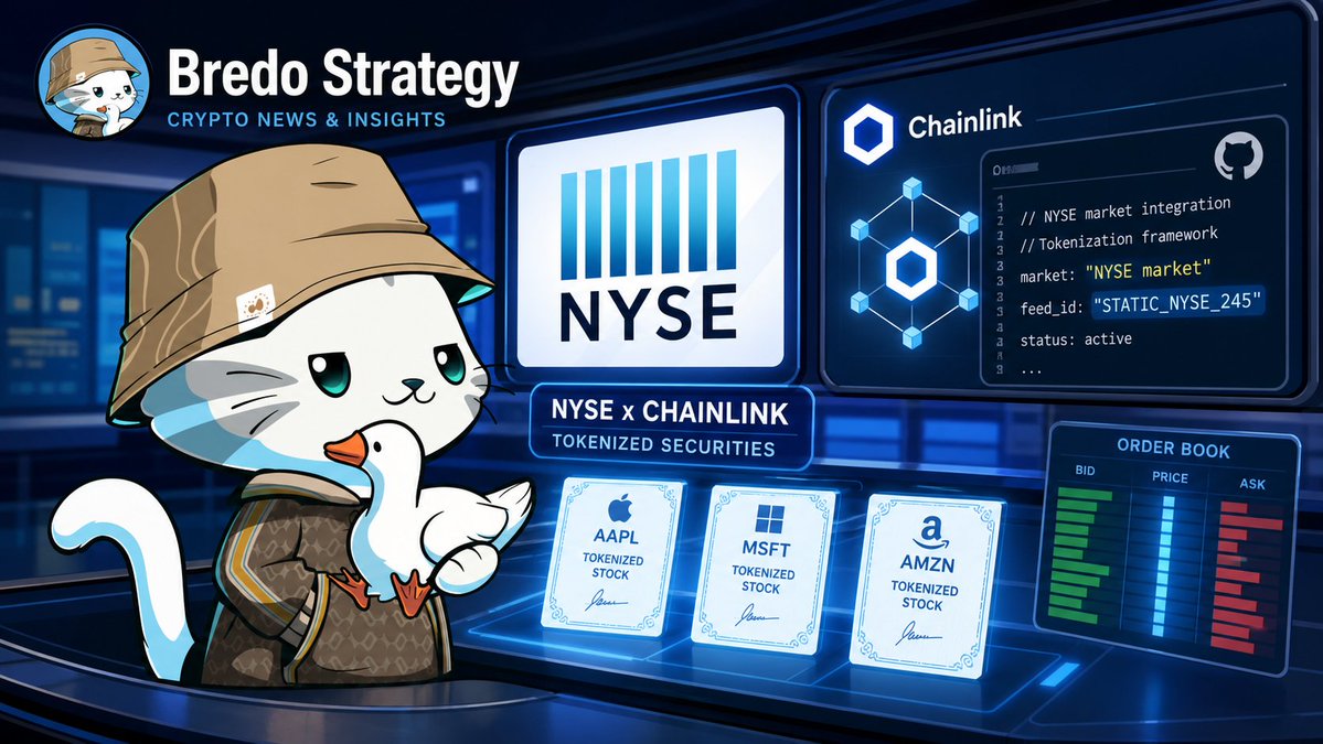 Crypto users noticed NYSE-related activity in the public SmartContractKit / Chainlink external adapters repository.

In June 2025, Chainlink’s external adapters added support for the NYSE market in the tradinghours adapter, including finId mapping for nyse and support for nyse /