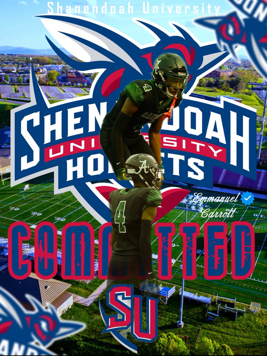 emmanuelcarro11's tweet photo. 100% Committed! Blessed and Truly grateful for this opportunity thank you for everybody who has been there for me along the way. Excited to start my new journey!.@AtholtonFB @CoachEWoodson @CoachPeddi15 @TronHoneyblue @HBBauserman 
@SUhornetsFB https://t.co/6caarMyp4Y