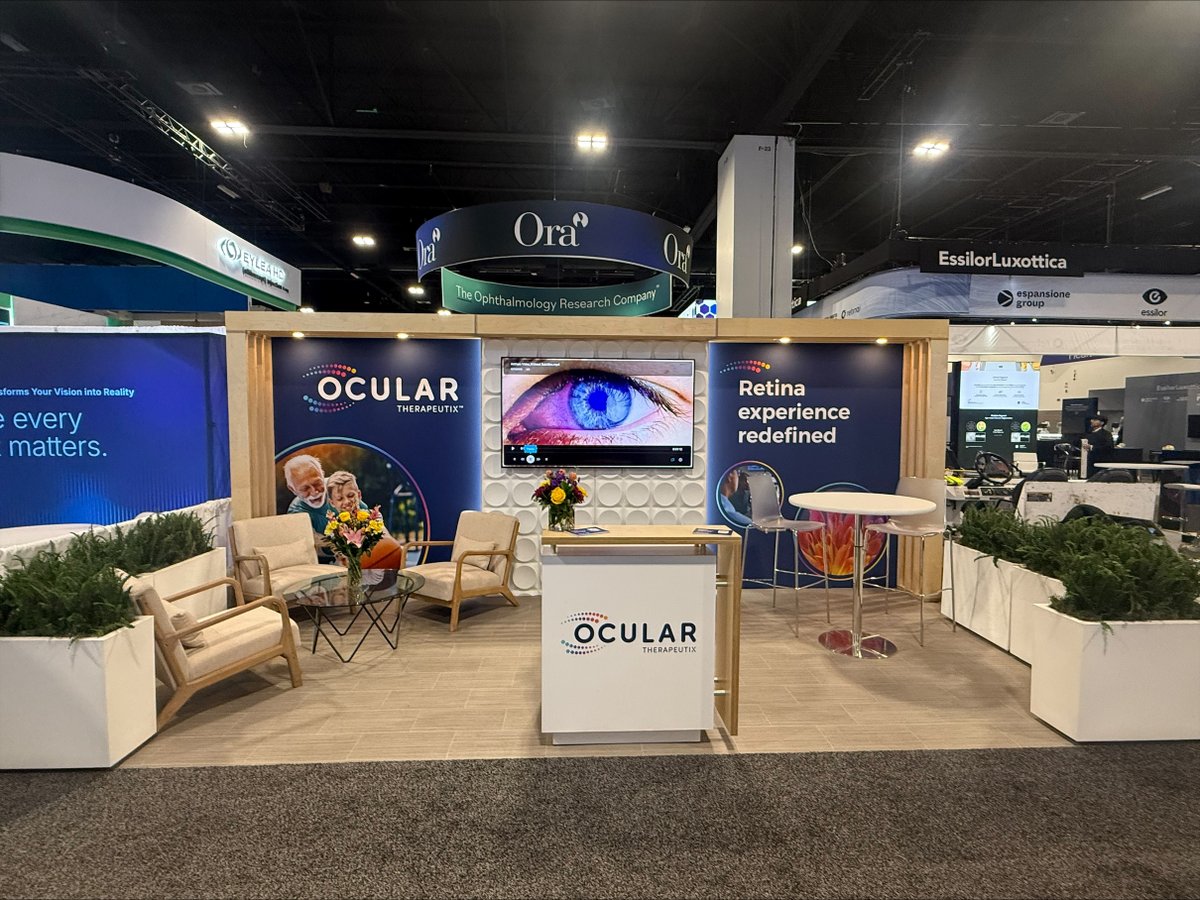 conditglobal's tweet photo. We love this inviting inline, full of natural wood tones and interesting textures!
.
Ocular Therapeutix at ARVO 2026 https://t.co/KpdUFJtiCP